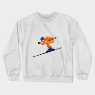 Alpine Skier Crewneck Sweatshirt